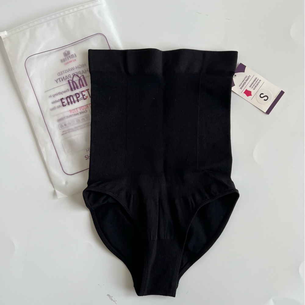 Shapermint black high waisted shaper underwear small